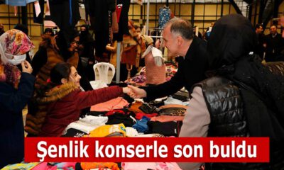 Bursa İnegöl Alışveriş Şenliği Güner Sarıer konseriyle son buldu