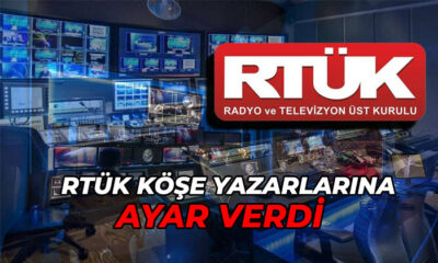 RTÜK’ten köşe yazarlarına ayar