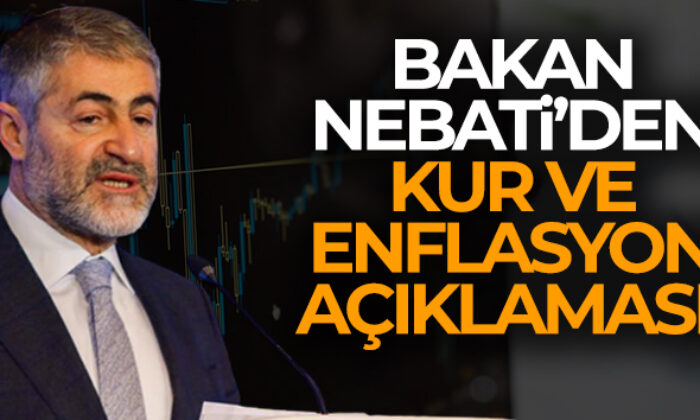 Bakan Nebati’den enflasyon açıklaması