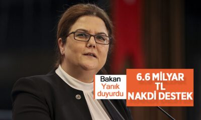 Bakan Yanık’tan mart ayı nakdi destek açıklaması