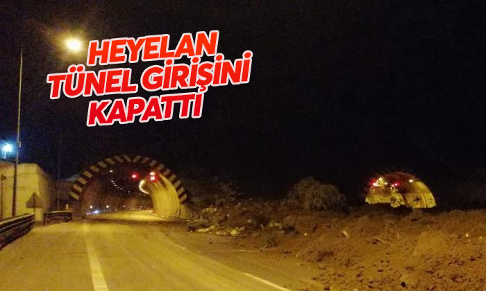 Bolu Dağı Tüneli heyelan sebebiyle çift yönlü trafiğe kapatıldı