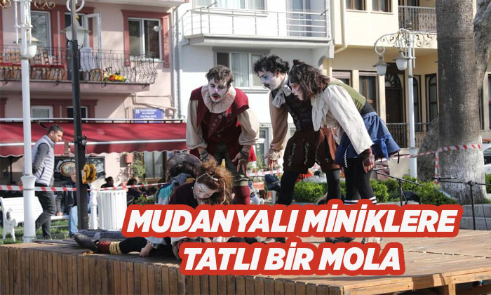 Mudanyalı çocuklar ara tatilde doyasıya eğlendi