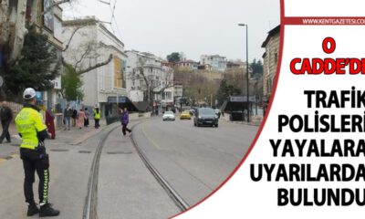 Bursa’da tehlikeye davetiye çıkaran yayalara sıkı takip