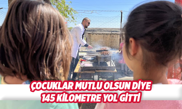 23 Nisan’da 1450 kilometre öteden gelen mutluluk