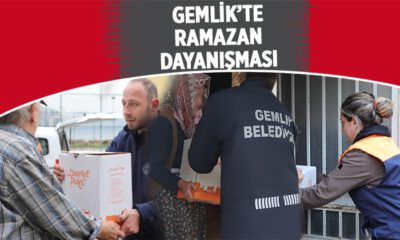 Gemlik’te büyük Ramazan dayanışması