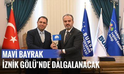 Mavi Bayrak İznik Gölü’nde dalgalanacak