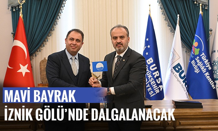 Mavi Bayrak İznik Gölü’nde dalgalanacak