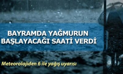 Meteorolojiden 6 ile uyarı