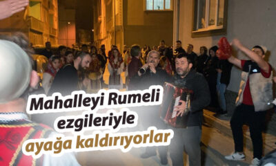 Rumeli ezgileriyle sahura kaldırdılar