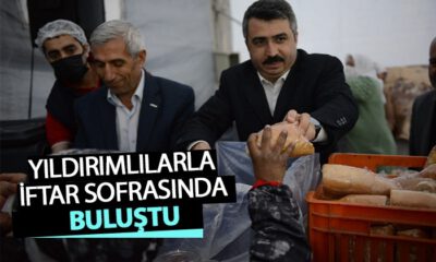 Başkan Yılmaz Yıldırımlılarla iftar sofrasında buluştu