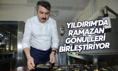 Yıldırım’da gönüller de sofralar da bir