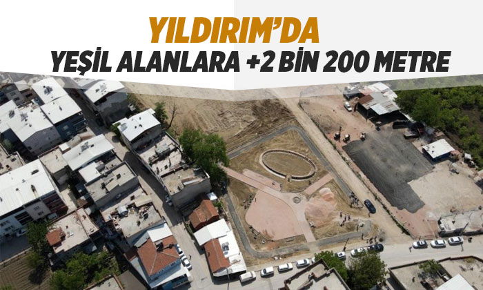 Yıldırım’a 2 bin 200 metrekare park yapılıyor