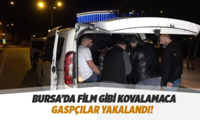 Film gibi kovalamaca: Gasp suçundan aranan şahıslar böyle yakalandı