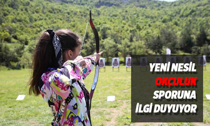 Çocukların okçuluk sporuna ilgisi artıyor