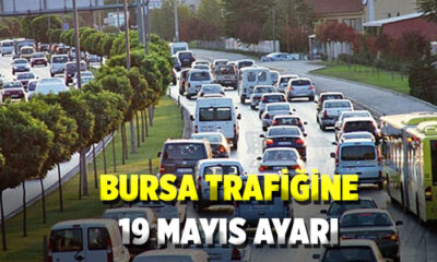 Bursa’da trafiğe tören düzenlemesi