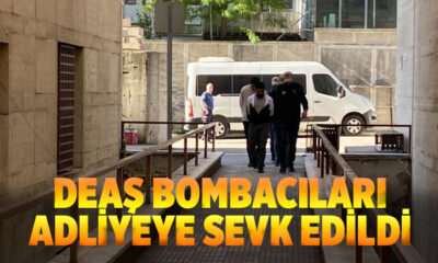 Bursa’da 3 DEAŞ bombacısı adliyeye sevk edildi