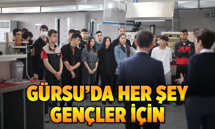 Gürsu’da gençlere istihdam atağı