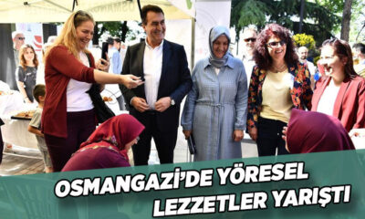 Osmangazi’de yöresel lezzetler görücüye çıktı