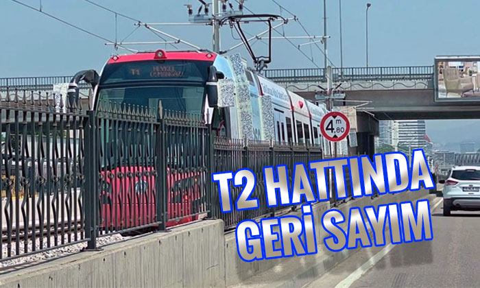 T2 Hattı test sürüşüne başladı