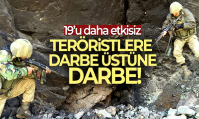 Teröristlere darbe üstüne darbe