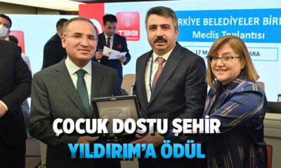 Yıldırım’a bir ödül daha