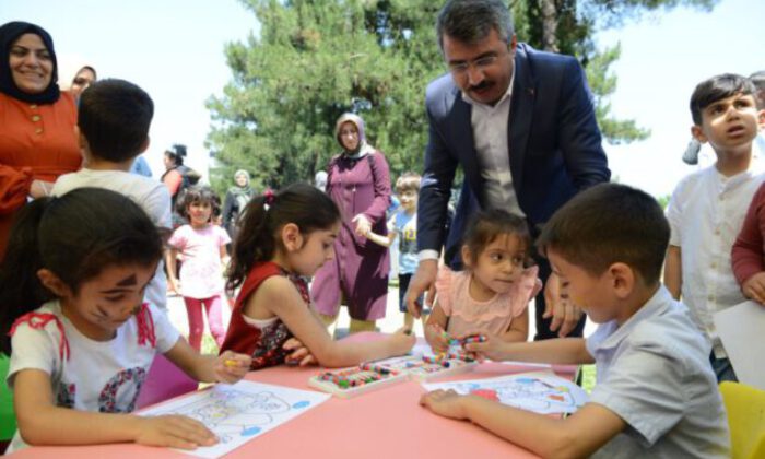 Yıldırımlı minikler Kadim Oyun Şenliği’nde buluştu