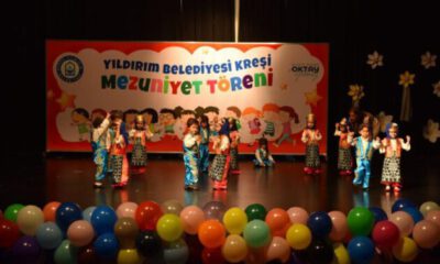 Yıldırımlı miniklerin mezuniyet heyecanı