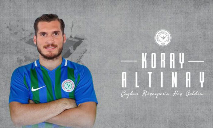 Koray Altınay yeniden Çaykur Rizespor’da