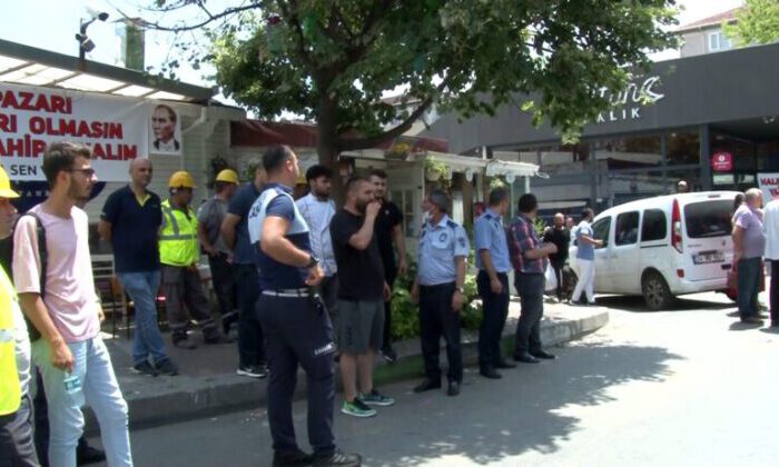 Bakırköy Belediyesi’nin mahkeme kararına rağmen Zeytinlik’teki dükkanları tahliye girişimine tepkiler sürüyor