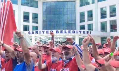 Sarıyer Belediyesi işçileri grevlerinin 16’ncı gününde