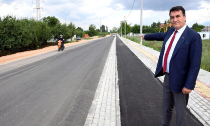 Yunuseli Meydan Caddesi’nde ulaşım başladı