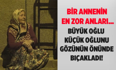 Bursa’da ağabeyi kardeşini bıçakladı, anneleri gözyaşlarına boğuldu