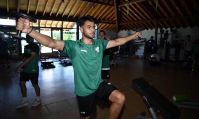 Bursaspor salonda kuvvet çalıştı