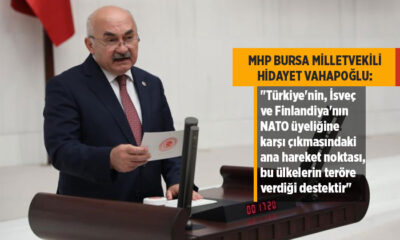 MHP Bursa Milletvekili Vahapoğlu: “Devlet destekli terör kayıt altına alındı”