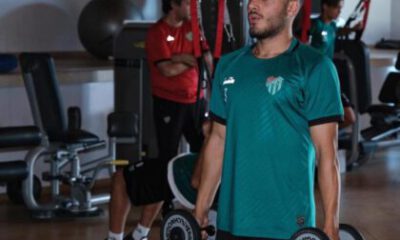 Bursaspor salonda çalıştı