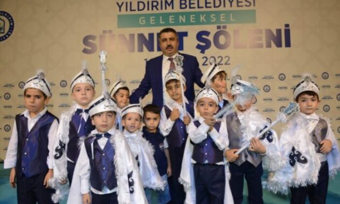 Yıldırım’da toplu sünnet şöleni