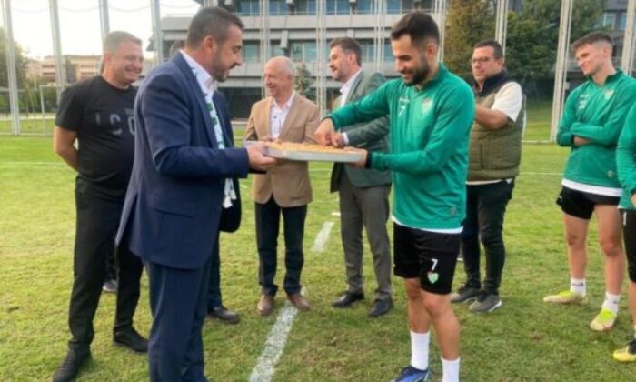 Kestel Belediye Başkanı Önder Tanır’dan Bursaspor’a ziyaret