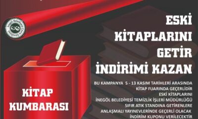 Eski kitabını getir, indirim kuponu kazan