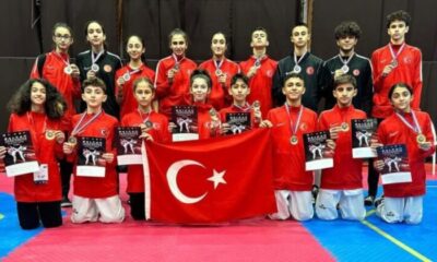 Büyükşehirli sporcular Arnavutluk’tan boş dönmedi