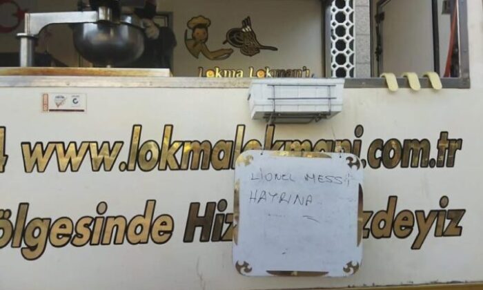 Bursa’da Messi için lokma dağıtıldı