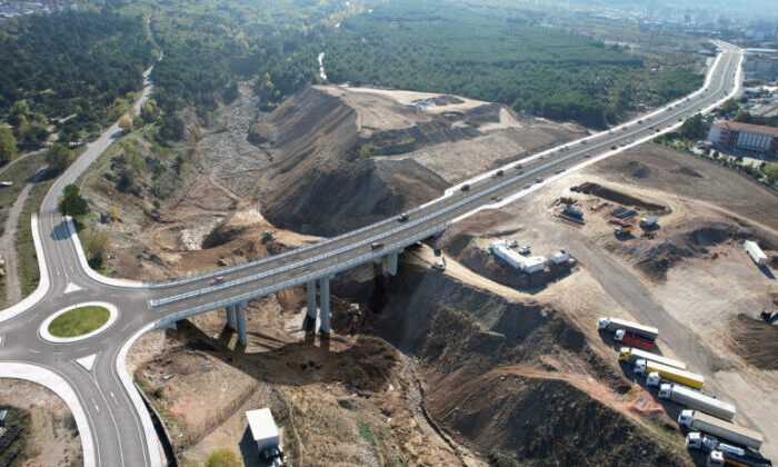 Balıklıdere Köprüsü tam gaz