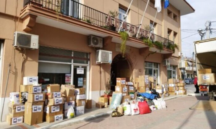 Mudanya’nın Yunanistan’daki kardeş şehrinden deprem bölgesine yardım