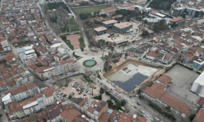 İnegöl’de Merkez Park şekilleniyor