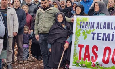 Taş ocağının su havzası üzerinde kapasite arttırmasına tepki