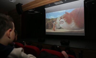 Kedi Maurice filmi Gürsu’da ilgi gördü