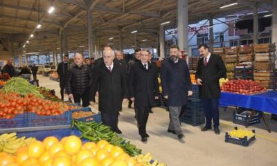 535 yıldır kurulan pazar yeni yerinde hizmet verecek