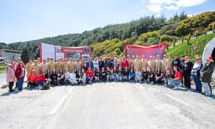 BÜYÜKŞEHİRDEN ÇANAKKALEDE MÜSTECİP ONBAŞINA VEFA