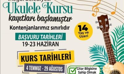 Çocuk resim atölyesi ve ukulele kursu kayıtları başladı