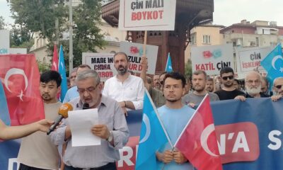 İHH Çin’i protesto etti