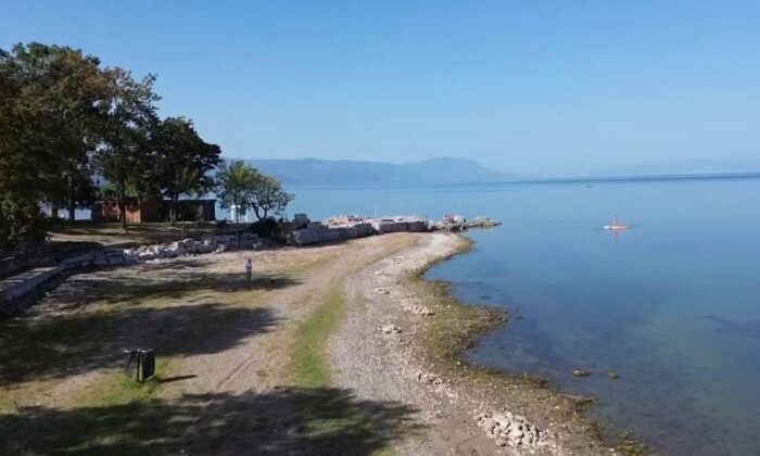 İznik Gölü’nde tehlikeli görüntü